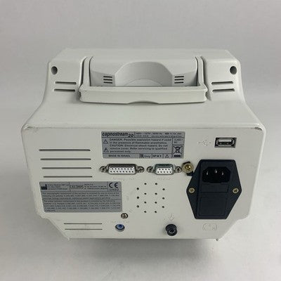 Oridion Microstream Capnostream 20 EtCO2 Co2 Monitor w/ Battery Powers On