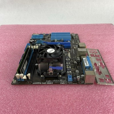 ASUS M477TD Motherboard Intel AMD Athlon II x4 640 3GHz 4GB RAM w/IO