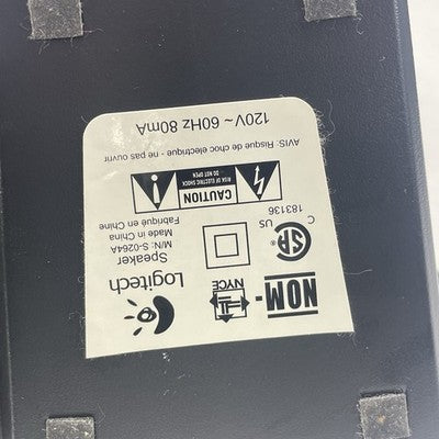 Logitech S-0264A Computer Speakers 3.5mm Jack Tested