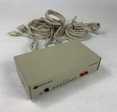 Black Box ServSwitch SW722A-R2 w/ Cords
