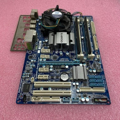 Gigabyte EP43T-UD3L Motherboard Intel Core 2 Quad Q8400 2.66GHz 4GB RAM w/Shield