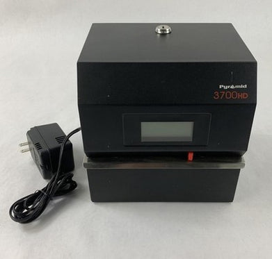 Pyramid 3700HD Time Clock - No Ribbon Missing Key