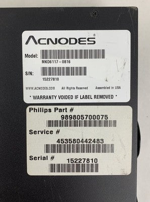 Acnodes MKD6117-0816 Rackmount 17" KVM Console - Tested