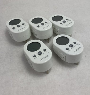 G-Homa EMT2500ET/2UL Digital Clock Timer (Lot of 5)