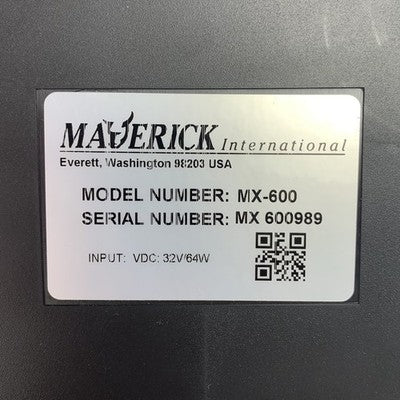 Maverick International MX-600 MICR X-6 Check Encoder - Tested No Ribbon