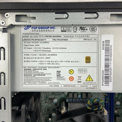 Lenovo ThinkCentre M700 MT Intel Core i7-6700 3.4GHz No RAM\HDD\OS\OD