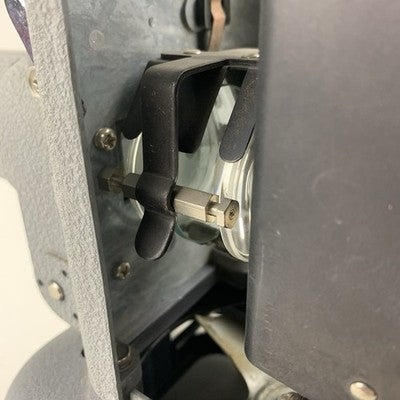 Viewlex V-44S 35mm Slide Vintage Projector Powers On No Lamp