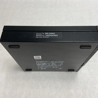 Dell Optiplex 5050 Micro Intel Core i5-7500 3.4GHz 8GB RAM No HDD\OS\AC