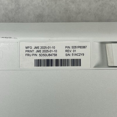 Lenovo EKB-536A USB Wired Keyboard White