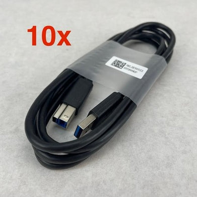 6ft USB HT0152C  3.0 SuperSpeed Type A to Type B Cable  Lot of 10