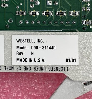 Westell D90-311440 Performance Monitor Module