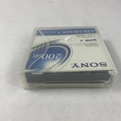 Sony LTO Ultrium 1 LTX100G 200GB Data Cartridge Sealed (Lot of 3)