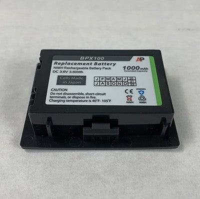 AP BPX100 3.6V 1000mAh Ni-MH Battery for Netlink i640 Nortel 2211 (Lot of 2)