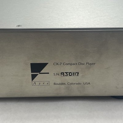 AYRE CX-7 CD Player