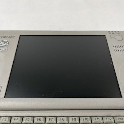 Toshiba Libretto 50 ct 6" Intel Pentium 16 MB RAM No HDD/OS/AC/Battery - READ