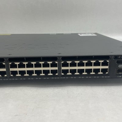 Cisco WS-C3650-48PS-S V02 Tested & Reset 1X PSU