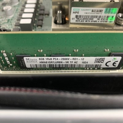 HP ProLiant DL360 Gen10 1x Intel Xeon Bronze 3104 1.7GHz 8GB RAM No OS/HDD