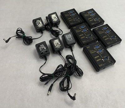 Aten VS-102 2-Port Video Splitter w/ Power Supply (Lot of 5)