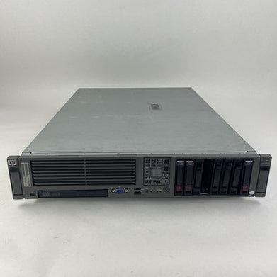 HP Proliant DL360 2x PSU 2x Intel Xeon XS460 3.16 GHz 32 GB RAM No HDD No OS