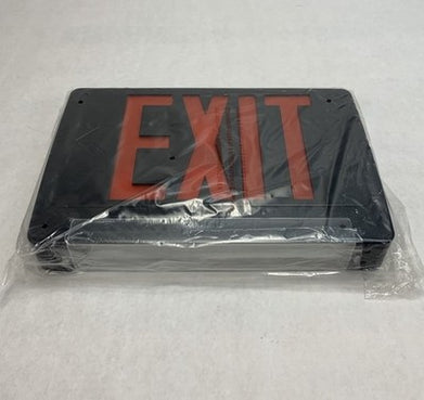 Light Pipe Combination Exit/Emergency Lighting Red LED Sign