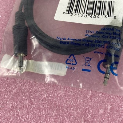 C2G 40413 6FT 3.5MM Sterio Audio Cable M/M Lot of 5