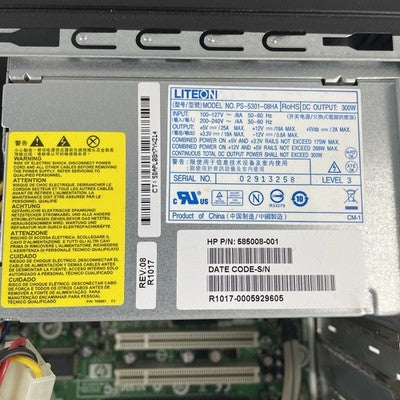 HP Pro 3005 MT AMD Athlon 2 X2 250 3.00 GHz 2 GB RAM No HDD/OS