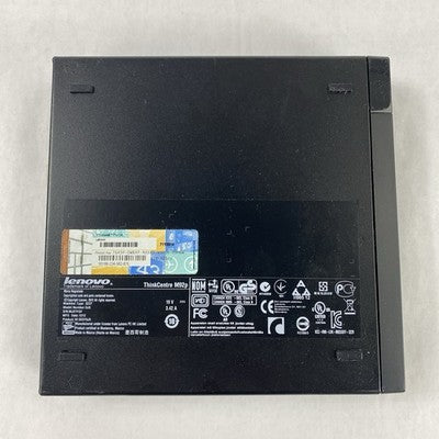 Lenovo ThinkCentre M92P Micro Intel Core i5-3470T 2.9GHz 2x2GB RAM No HDD/OS/AC