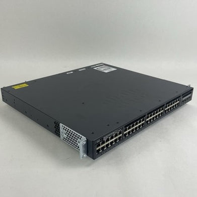 Cisco WS-C3650-48PS-S V04 Tested & Reset 1X PSU