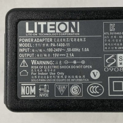 LITEON PA-1400-11 19V 2.1A 40W AC Power Adapter (Lot of 5)
