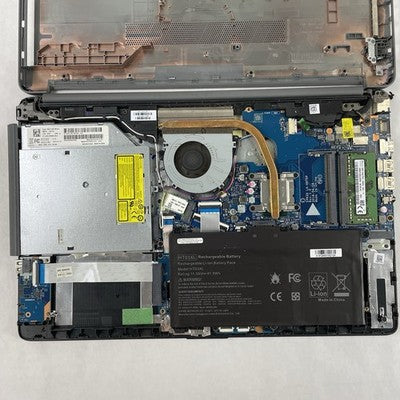 HP 15-da0046nr 15.6" i3-7020U 2.30 GHz 8 GB RAM No SSD No OS - Bad Bottom