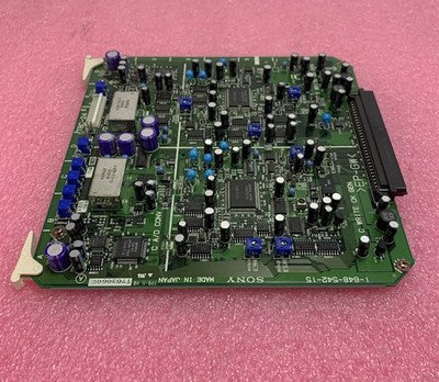 Sony 1-648-542-15 TBC-24 Board for Betacam SX DNW-A30 Cassette Player