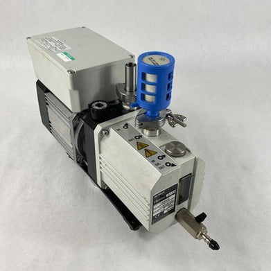 Oerlikon TRIVAC D 2,5 E Rotary Vane Vacuum Pump 140009 Hanning E7B4B3-7 Motor