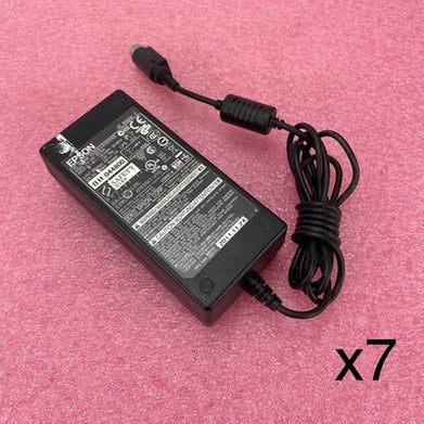 Epson Adapter C M235A 24V 1.5A 36W Power Adapter (Lot of 7)