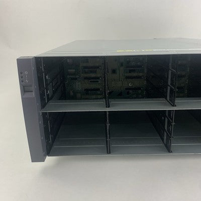 NetApp DS4243 NAJ‑0801 4U 24‑Bay Disk Shelf Chassis 2x IOM3 4x PSUs No HDDs