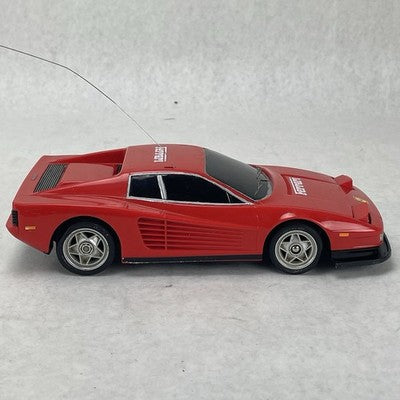 Vintage Nikko RC Car Ferrari Testarossa RC Tested/Working Flatspots on Wheels