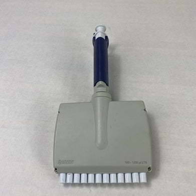 Rainin Pipet-Lite 100-1200 uL LTS 12 Channel Pipette Untested