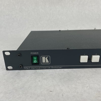 Kramer 10X1 Vertical Interval Composite Video & Balanced Stereo Switcher VS-1011