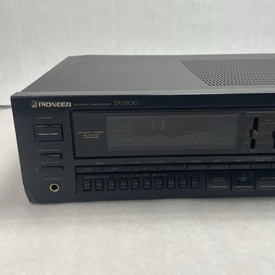 Pioneer SX-1900 Stereo Receiver 5 Band Graphic Equalizer Japan Tested For Parts
