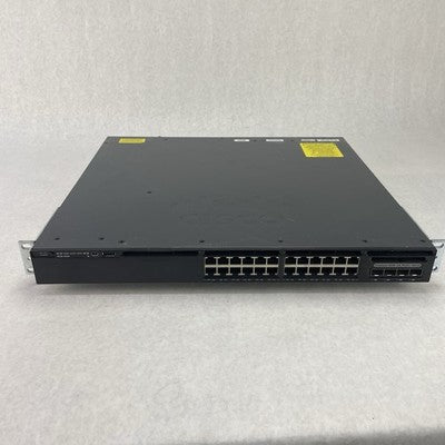 Cisco Catalyst WS-C3650-24PS-S 24-Port PoE+ 4x1G V05  1x PSU AC Tested & Reset