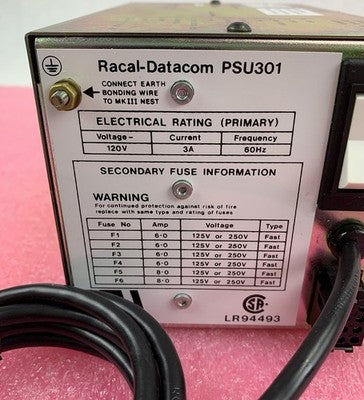 Racal-Datacom PSU 301 For MKIII / MKIII + / ALM1623 NEST
