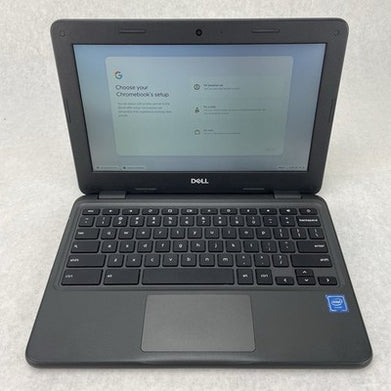Dell Chromebook 3100 11.6" Celeron N4020 1.1GHz 4GB RAM 16GB HDD No AC High Batt