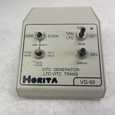 Horita Translator VITC Generator Model VG-50