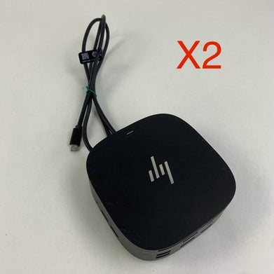 HP HSN-IX02 Thunderbolt Docking Station USB-C Dock G5 - Lot of 2