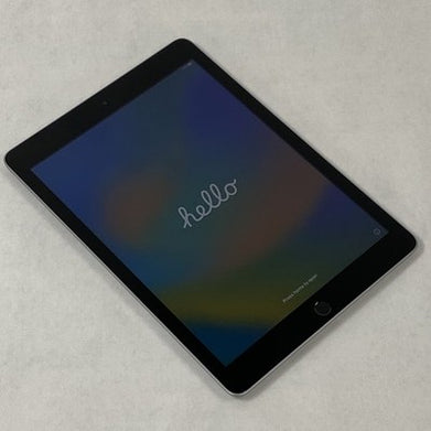 Apple iPad 5th Gen A1822 32GB 9.7" Wi-Fi Space Gray 97% Batt. Health IOS 16.7.15