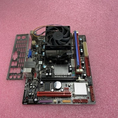 BioStar A780L3C Motherboard AMD Phenom 2 x2 555 3.19GHz 8GB RAM w/Shield
