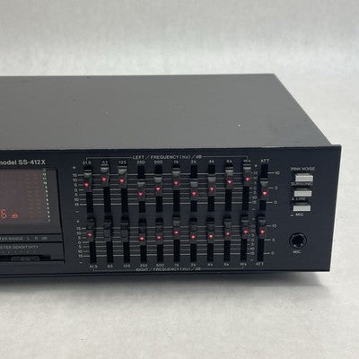 ADC SS-412X 10 Band Equalizer For Parts Weak Right Side Output