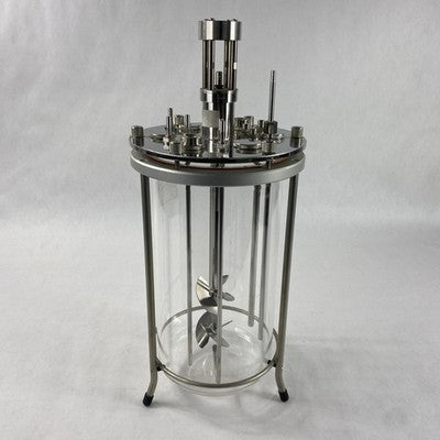 Sartorius Applikon -1/0.5 Barg 5L Liter Glass Vessel Bioreactor