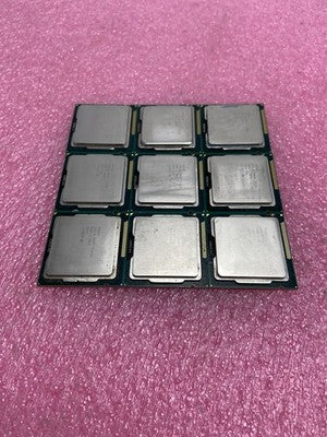 Lot of 9 Intel Core i3-2120 SR05Y 3.3GHz Desktop Processor