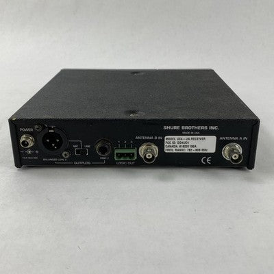 Shure Brothers UC4-UA Receiver   No Power Cord - Not tested Lot of 2