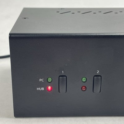 StarTech.com P2DD46A2-KVM-SWITCH 2-Port Dual-Monitor Power Tested